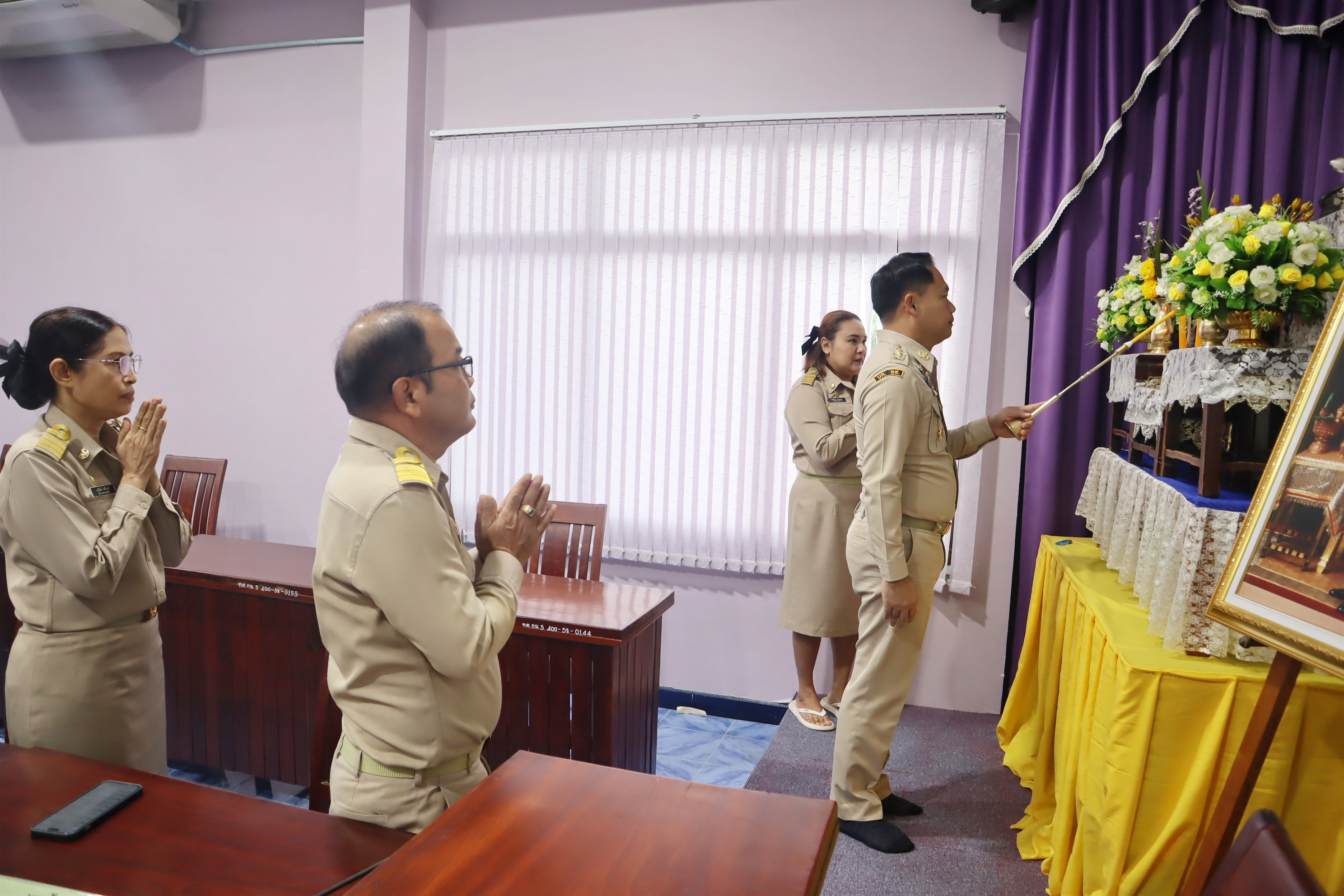 เทศบาลตำบล กม.5 จัดการประชุมสภาเทศบาลตำบล กม.5 ครั้งแรก